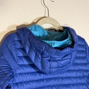 L.L. Bean kids warm winter coat Blue Quilted down Jacket